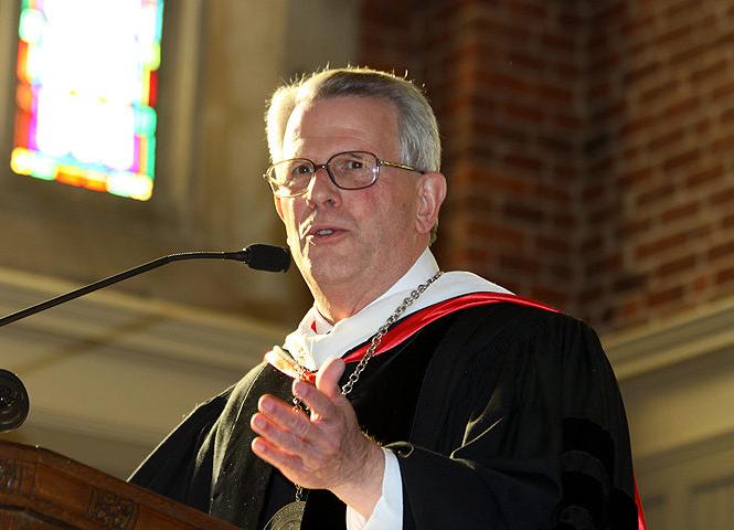 President J. Cameron West at Baccalaureate 2014