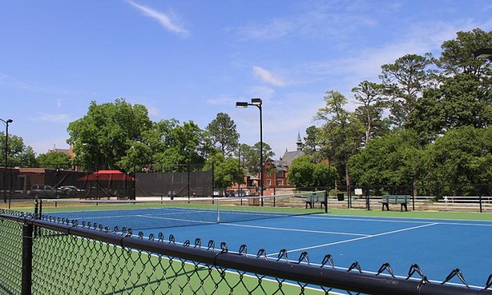 Gibbs Tennis Center Championship Court